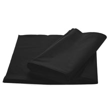 Load image into Gallery viewer, Black Plastic Tablecloths - 54 x 108 IN Disposable Table Covers, 12pk
