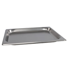 Load image into Gallery viewer, Stainless Steel Steam Pan 1/2 Size Hotel Table Pans 1in Deep Tray 1pk
